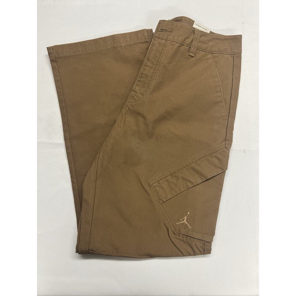 NWT Air Jordan Chicago Pants Womens M New FV7098 223 Brown Streetwear - Picture 3 of 14